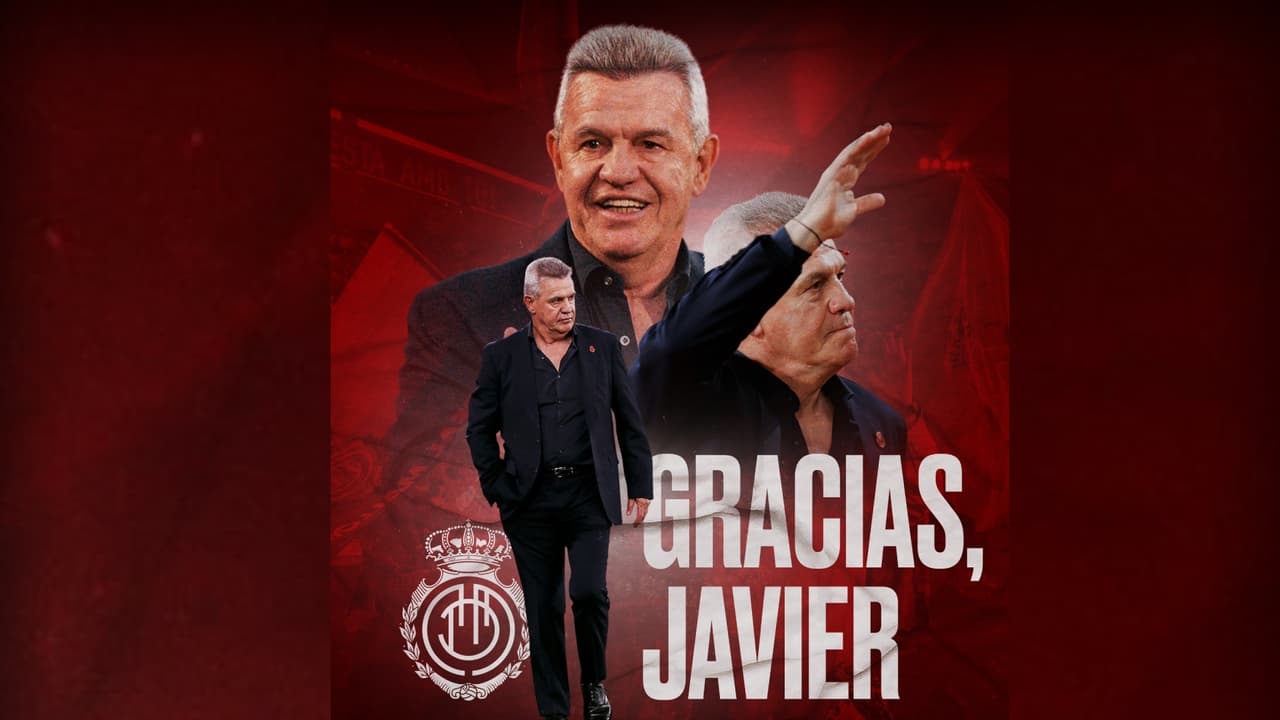 Mallorca anuncia salida de Javier Aguirre de forma oficial como técnico