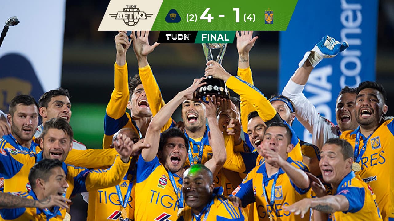 Futbol Retro | Tigres fue campeón del Apertura 2015 a pesar de reacción de Pumas