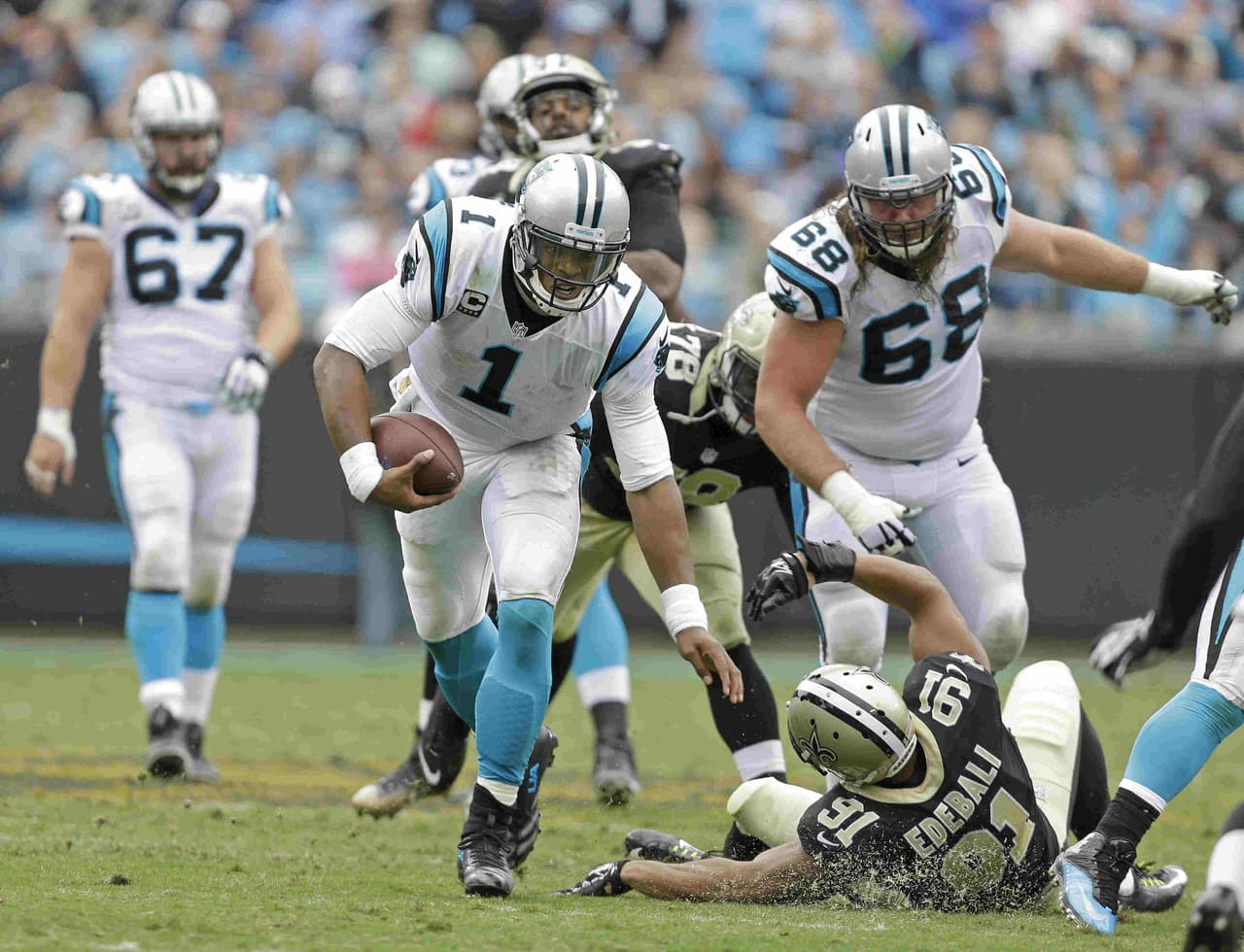 6. CAROLINA PANTHERS (4 - 0) La calidad de invicto pone aparte, sin embargo no siempre es argumento para justificar un mal o buen rendimiento. Carolina tiene la ofensiva 25 de la NFL pero la décima defensa, área que ha sobrevivido sin su estelar linebacker Luke Kuechly, ausente por lesión desde la Semana 1. Aspira ganar el Sur de la NFC con marca ganadora, no perdedora como en 2014, si Atlanta lo permite.
