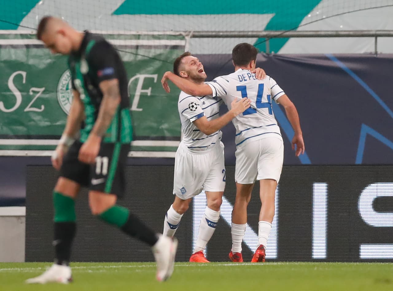 Ferencvaros y Dynamo de Kiev igualaron a dos tantos en el Groupama Arena. Ferencvaros recibirá a la Juventus mientras que los de Kiev visitarán al Barcelona.