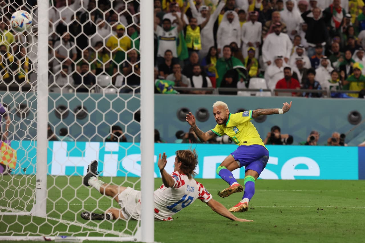 Croacia dio la sorpresa y derrotó 4-2 en penales a Brasil en el Estadio Ciudad de la Educación en los Cuartos de Final del Mundial Qatar 2022.