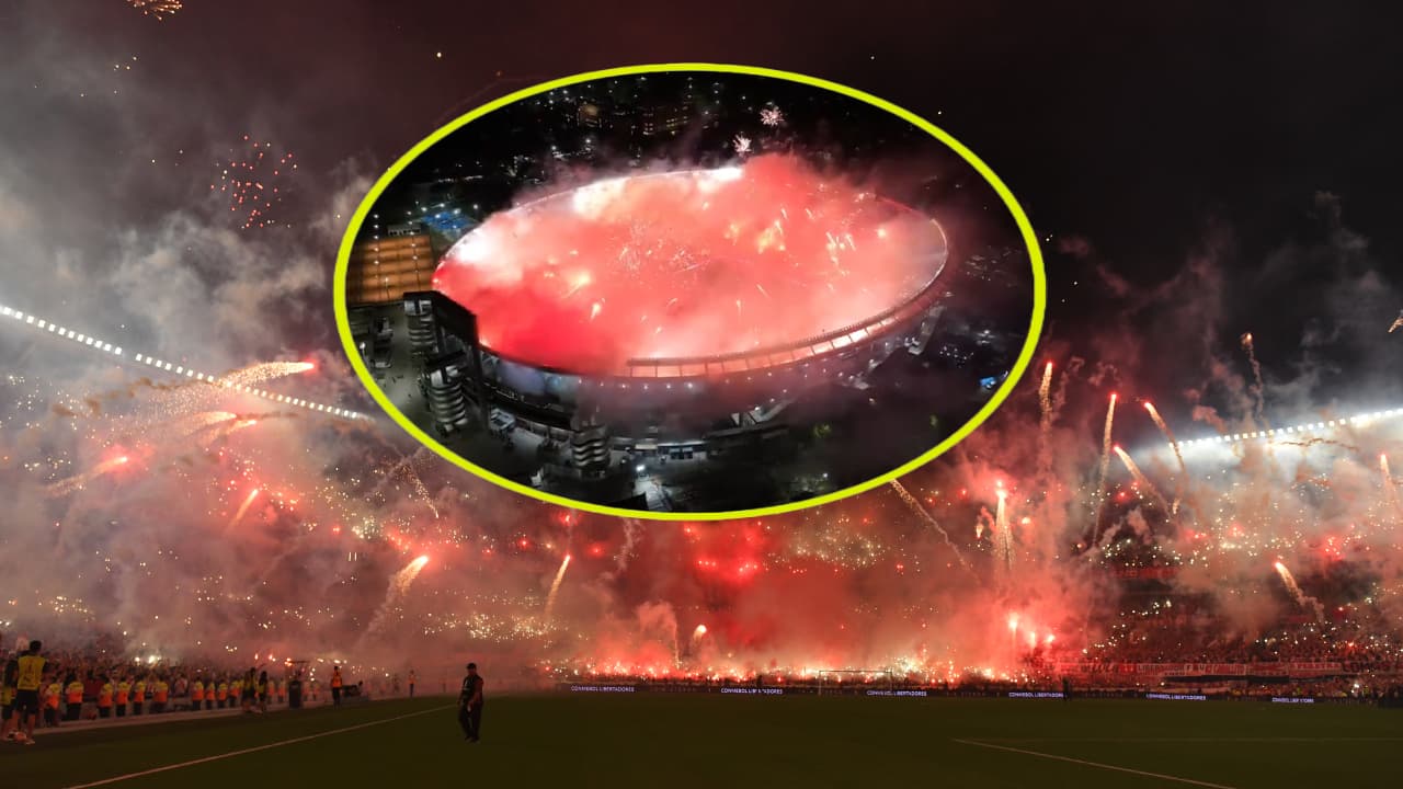 Clausuran el estadio de River Plate por impresionante exceso de pirotecnia