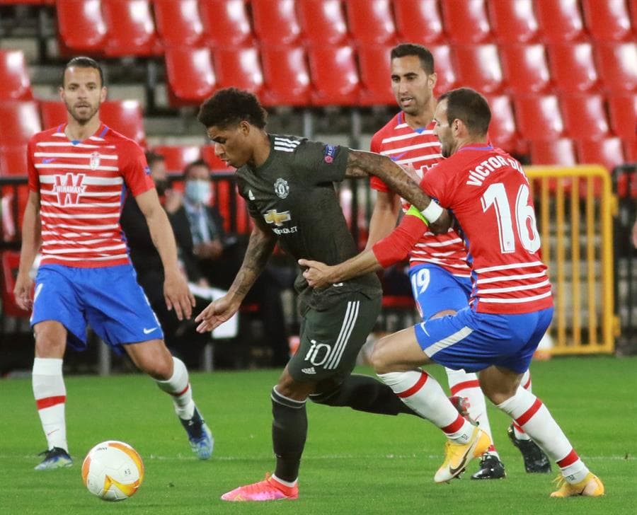 Manchester United se va de España con dos goles a favor durante los Cuartos de Final de la UEFA Europa League. Los goles por parte de los 'Red Devils' fueron de Marcus Rashford y Bruno Fernandes de penal y al filo del partido. El jueves 15 se debaten el pase a la semifinal de la justa europea.