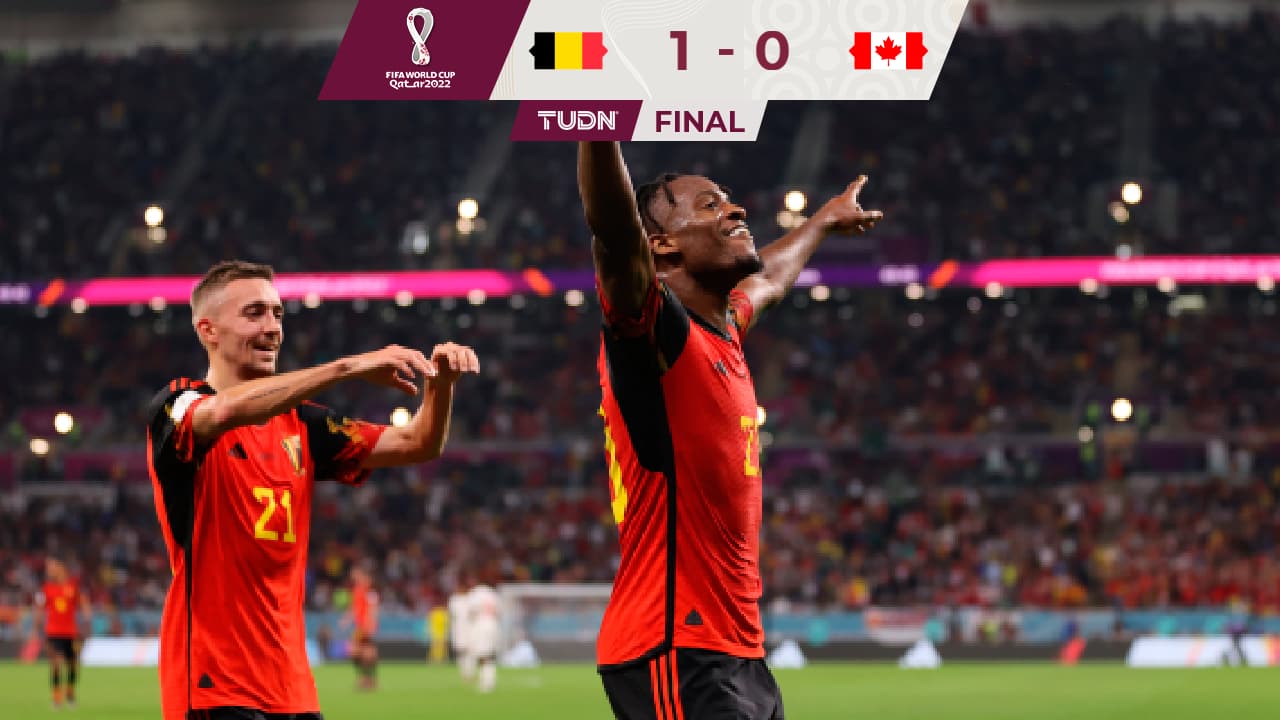 Bélgica sufre en serio ante Canadá pero debuta con triunfo en Qatar 2022