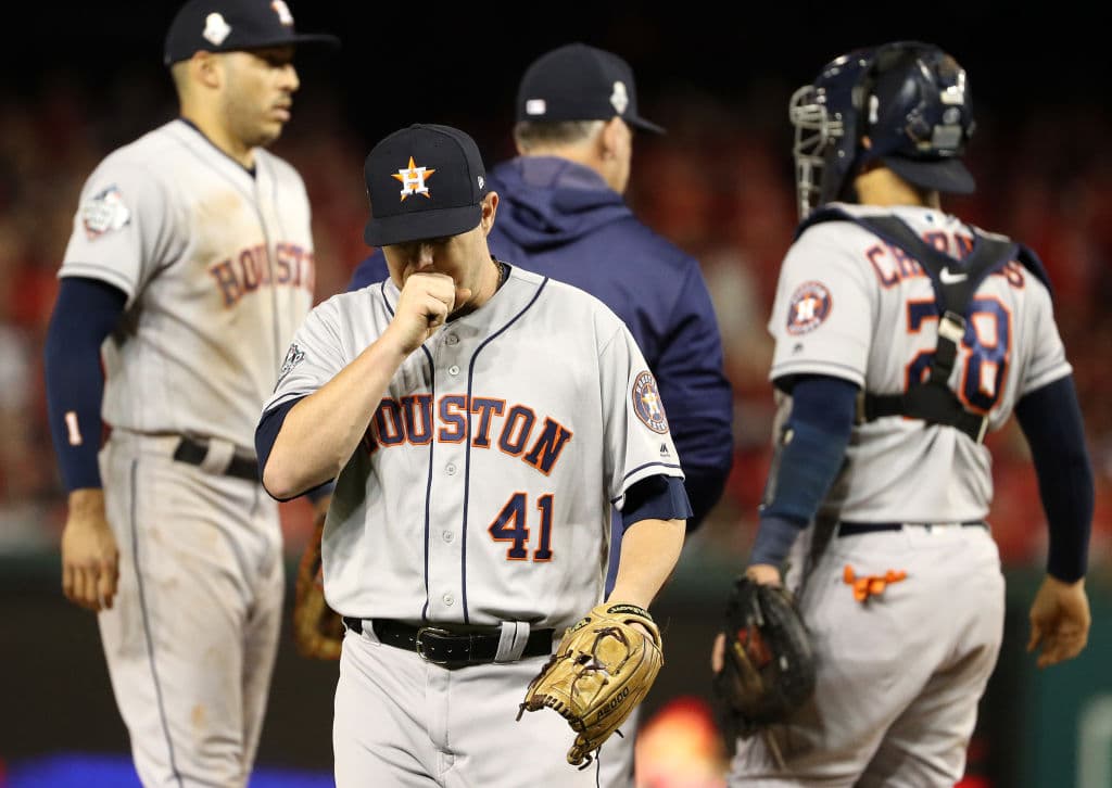 Los astros ganan 4-1 y le meten presión a los Washington Nationals.