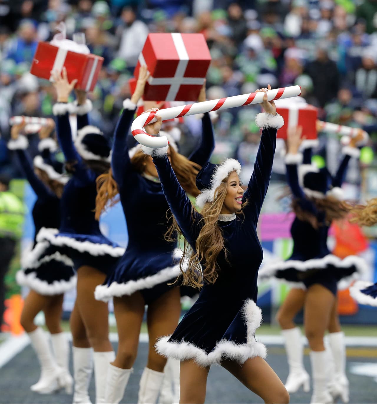 Nada más hermoso que las muñequitas del emparrillado, ¿deseos de Navidad?