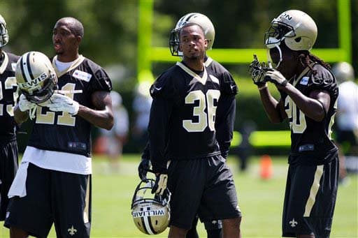 Las mejores tomas de las actividades organizadas de los Saints rumbo a la temporada 2015 (AP-NFL).