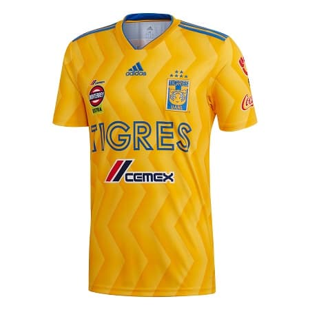Camiseta Oficial de Tigres de la Liga MX