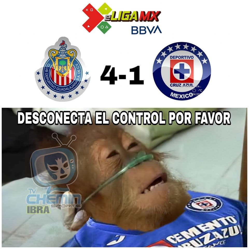 Cruz Azul continúa si conseguir puntos en la eLiga MX y esta vez fue goleado 4-1 por la Chivas de Fernando Beltrán.