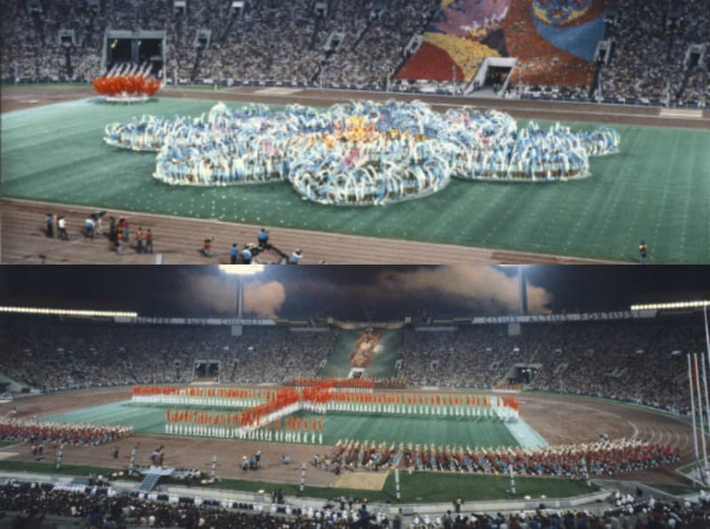 El Luzhnikí, en ese momento Estadio Central Lenin, pasó el examen en los Olímpicos siendo unos juegos de gran calidad.