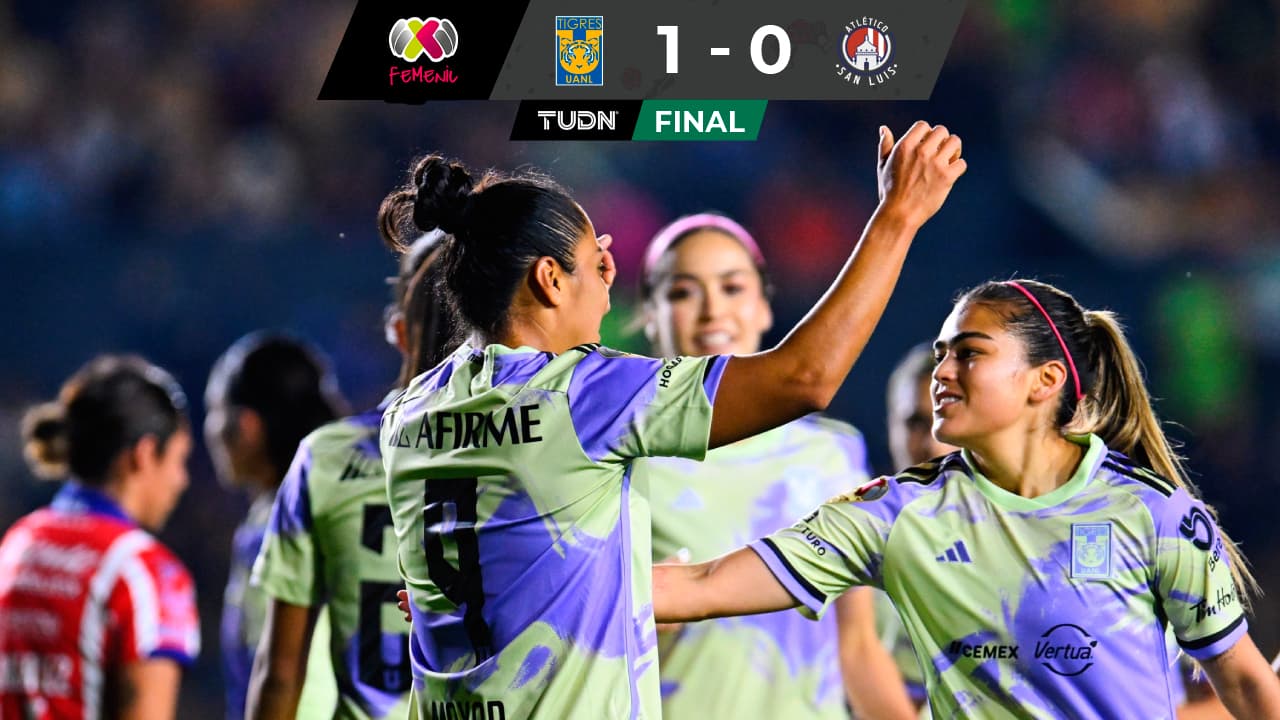 Tigres arranca la defensa de su título con victoria sobre Atlético de San Luis