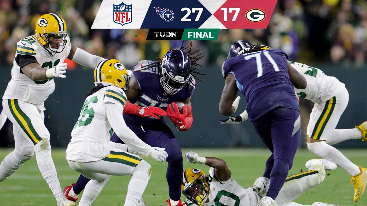 NFL: Titans devuelve a los Packers a su cruda realidad
