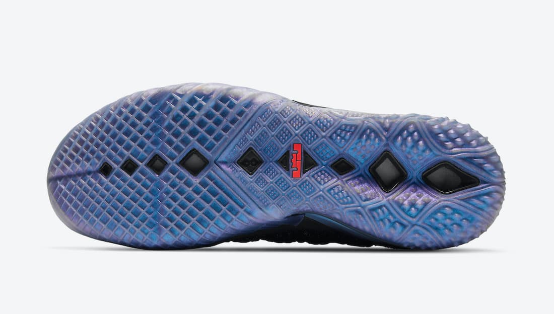 Así luce la planta de los tenis.