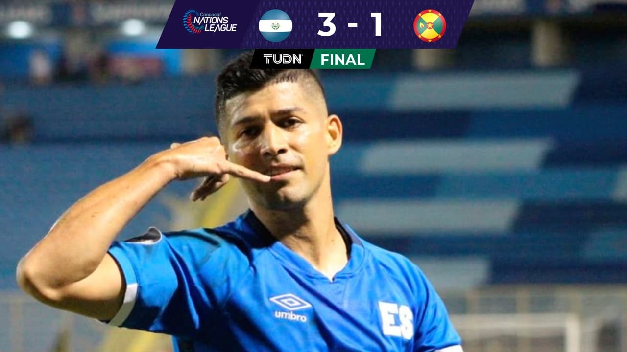 El Salvador golea a Granada en la CONCACAF Nations League 2022/22