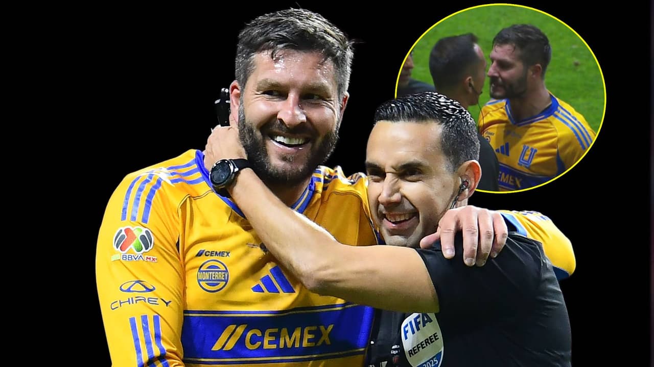 Final Toluca vs. Tigres: Gignac encara a Luis Enrique Santander antes del descanso