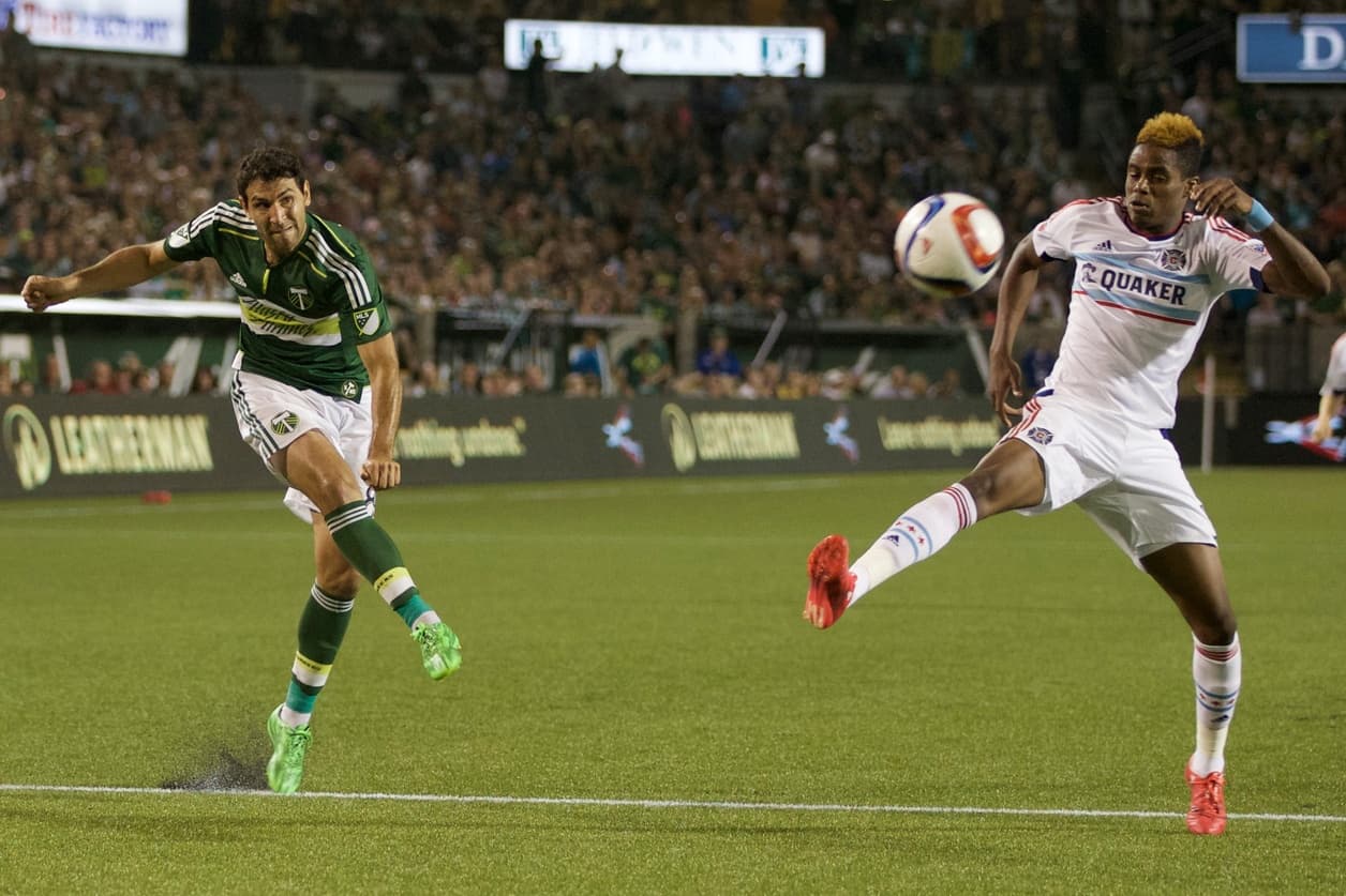 El Maestro Diego Valeri tuvo una actuación clave para el triunfo de los "leñadores".