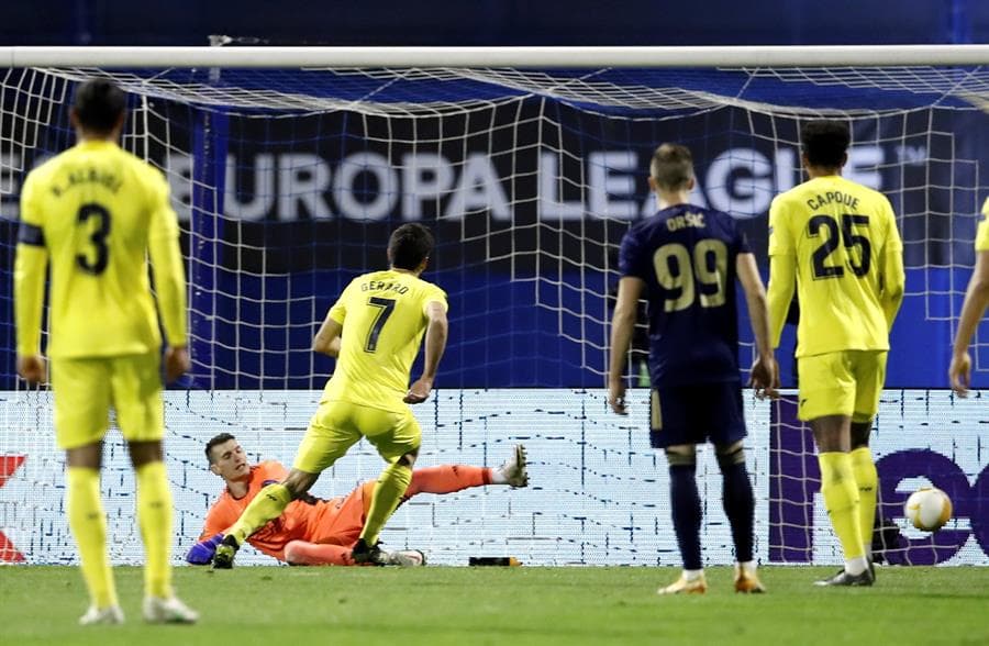 Villarreal, con la mínima se impone al Dinamo de Zagreb durante la ronda de ida de Cuartos de Final de la UEFA Europa League. El único tanto corrió a cargo de Gerard Moreno Balagueró al minuto 44 por un penal a favor. El próximo jueves 15 de marzo se define quién va a la semifinal.