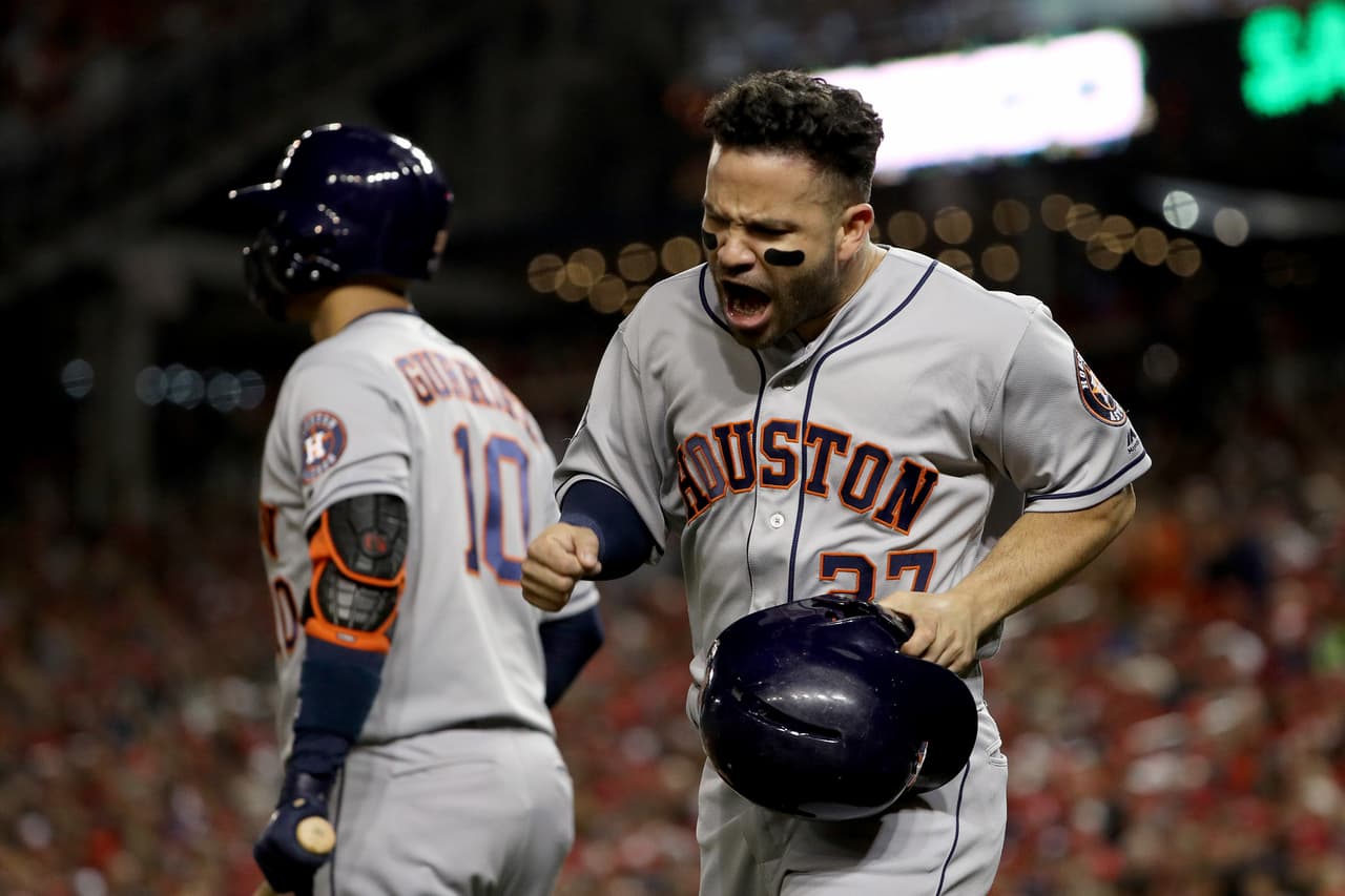 Los Houston Astros ganan el cuarto juego de la Serie Mundial y se empata 2-2 ante los Washington Nationals.