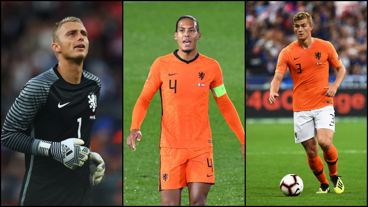 Jasper Cillessen (Sevilla) comandará la zaga bajo los tres palos y sus hombres de confianza serán Virgil Van Dijk (Liverpool) y Matthijs de Ligt (Juventus).