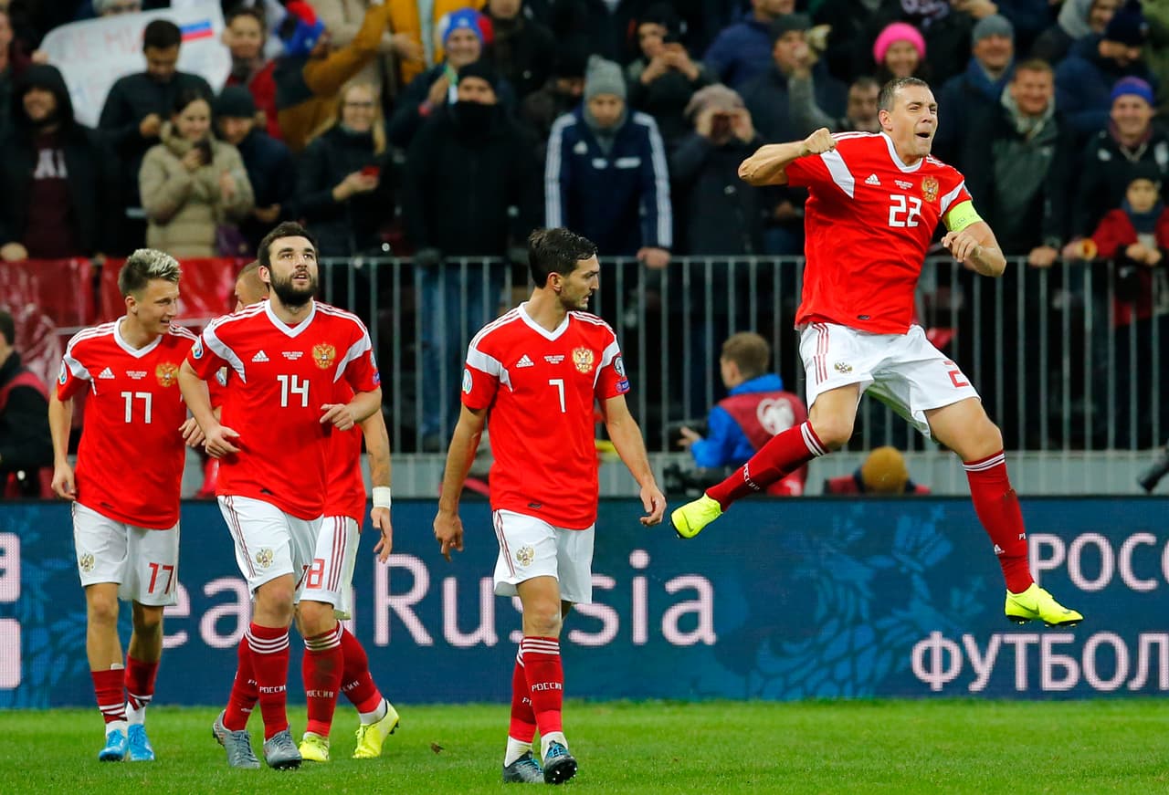 Rusia se quedó con el segundo lugar del Grupo I para asegurar su sitio en la Euro 2020.