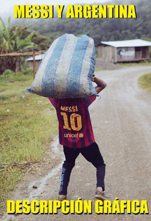 Los memes no perdonan: Mientras en Chile sufren, en Argentina se rinden a los pies de Lionel Messi y en Perú celebran el pase al repechaje.