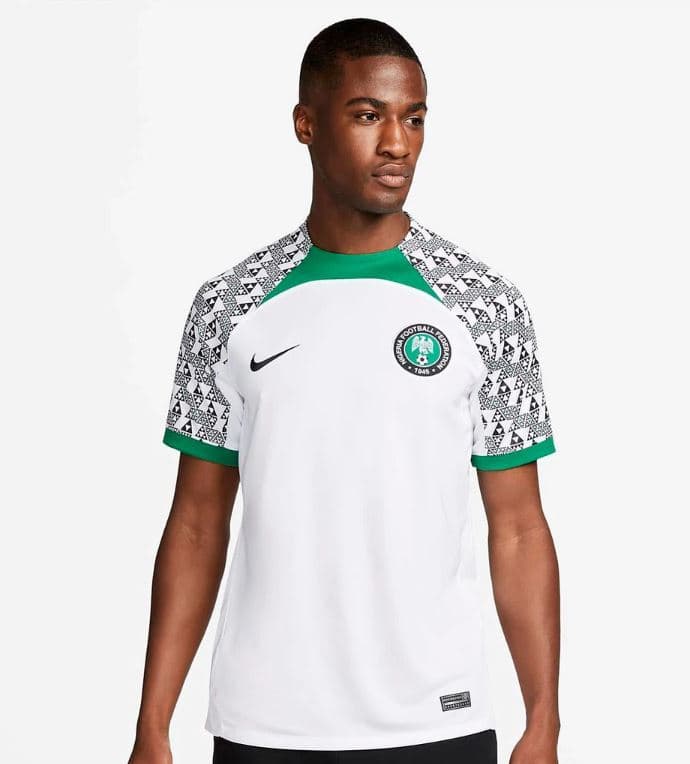 NIGERIA, VISITANTE. Las distintas marcas patrocinadoras se han lucido con los diseños para el Mundial Qatar 2022.