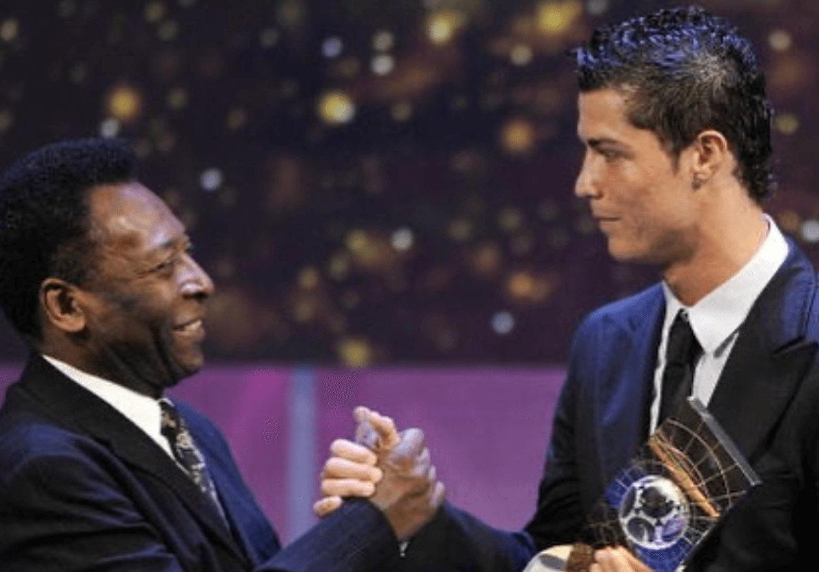 Pelé se rinde ante CR7 por romper su cifra de 767 goles