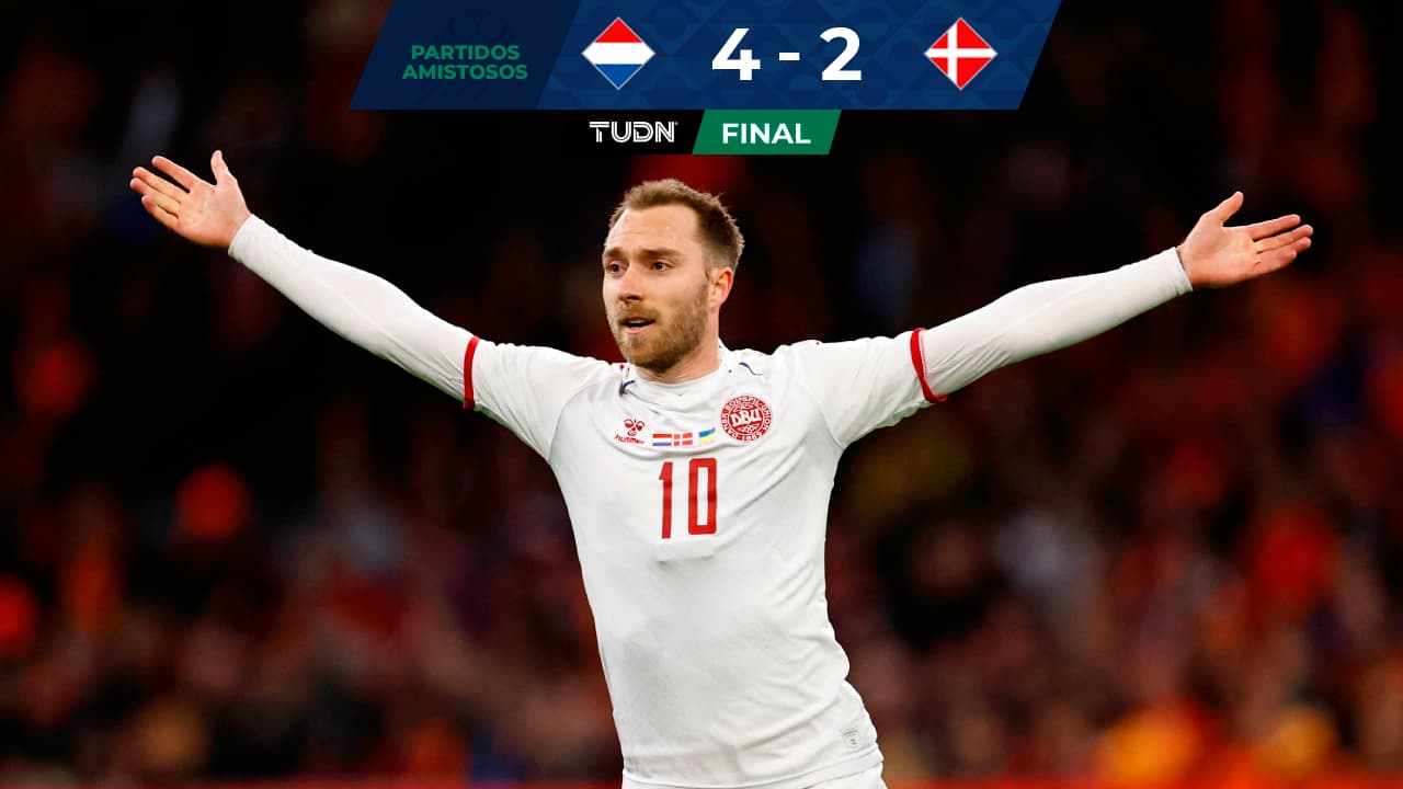 Eriksen anota golazo en su regreso a Dinamarca, pero pierde ante Holanda