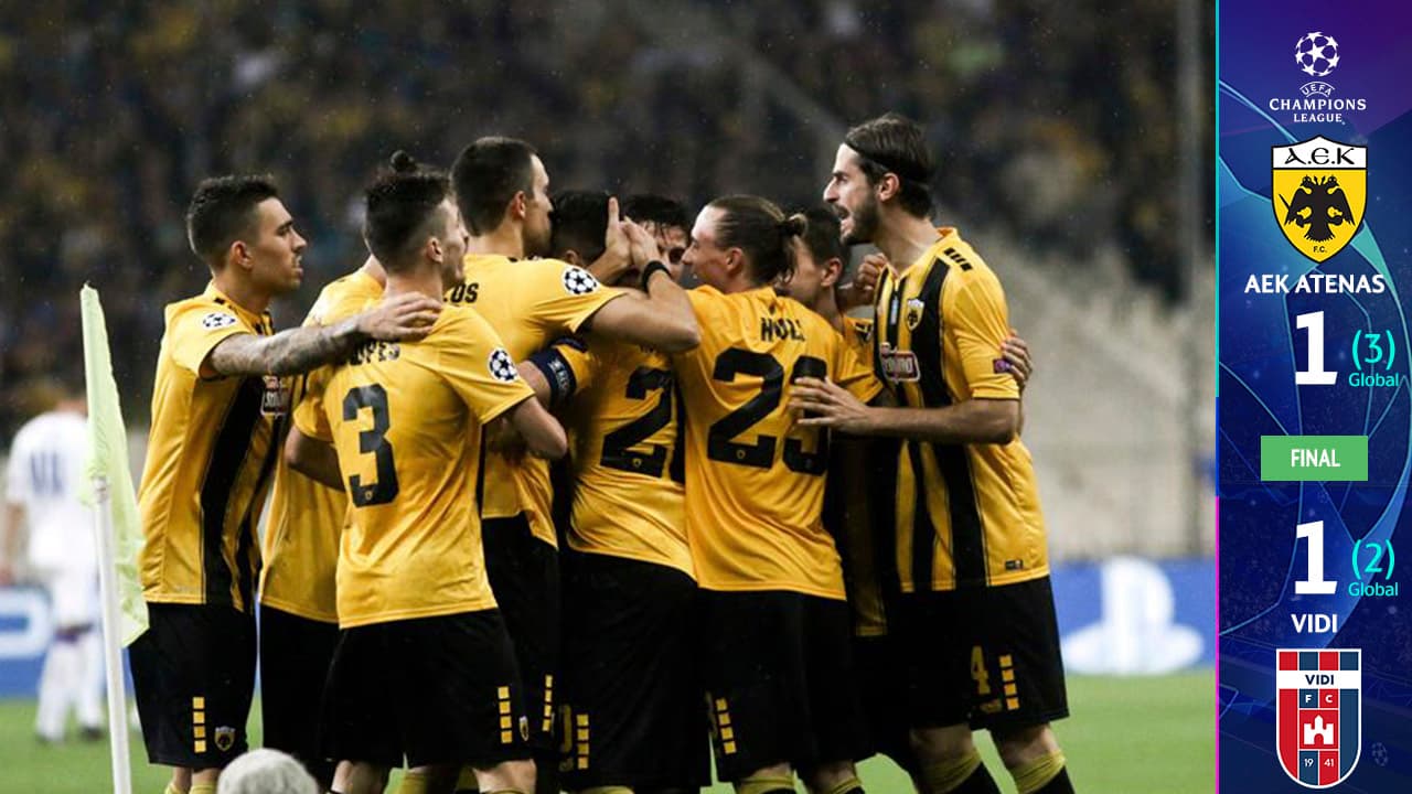 El AEK elimina al MOL Vidi y estará en UCL