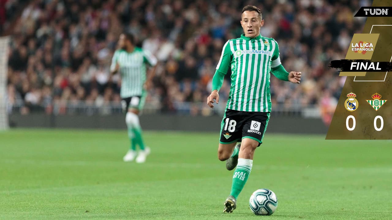 Real Madrid deja escapar el liderato ante el Betis