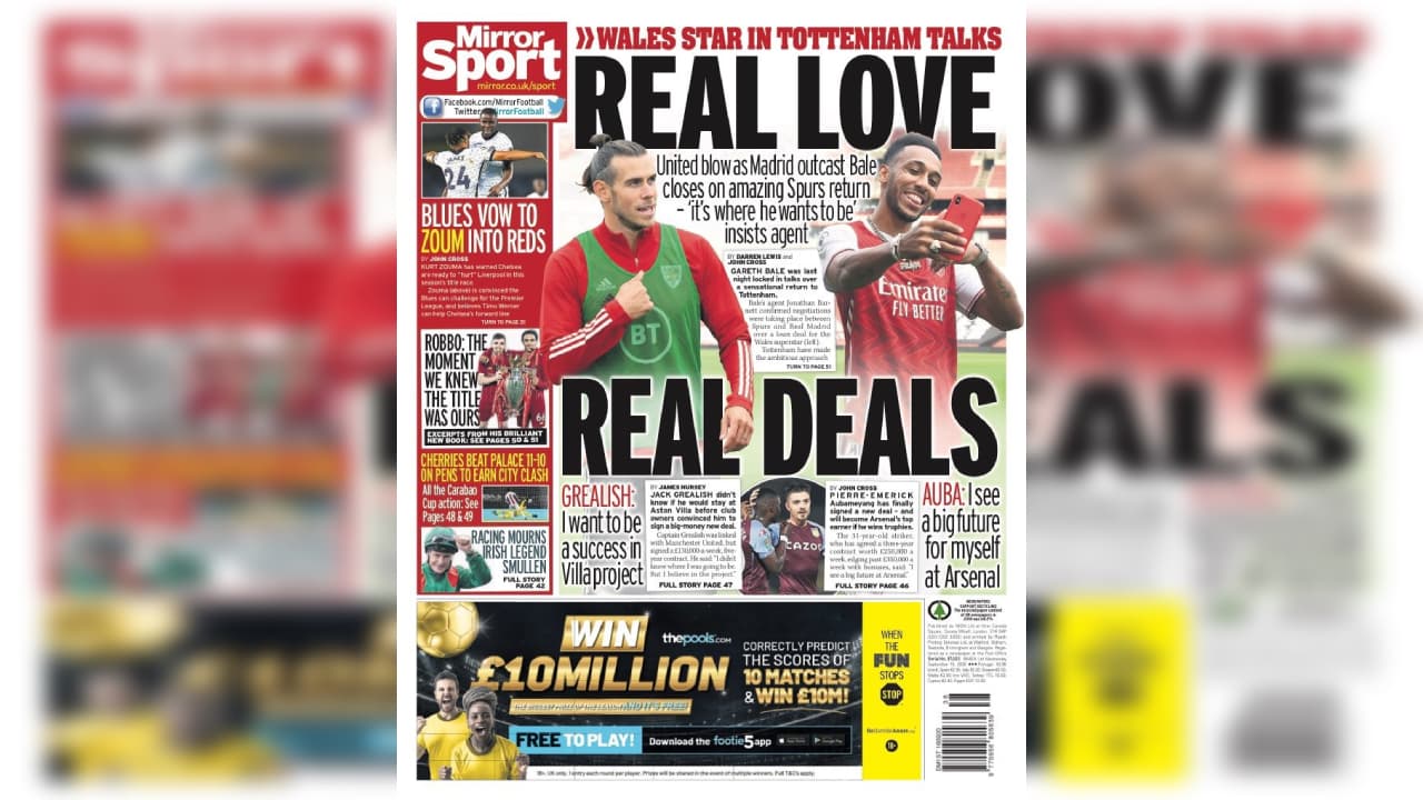 Se sabe que Gareth Bale y no está cómodo en Real Madrid, y Zinedine Zidane ya no cuenta con el galés en su plantilla, por lo que mucas personas ven muy posible el regreso del delantero al Tottenham.