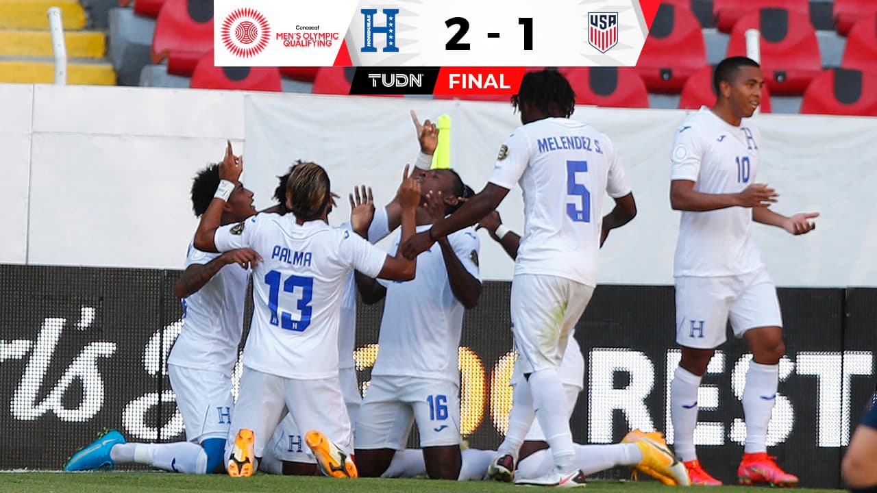 Honduras elimina a Estados Unidos y se queda con el primer boleto a Tokyo 2020