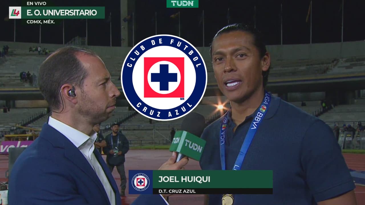 Huiqui revela su discurso al medio tiempo para que Cruz Azul fuera campeón