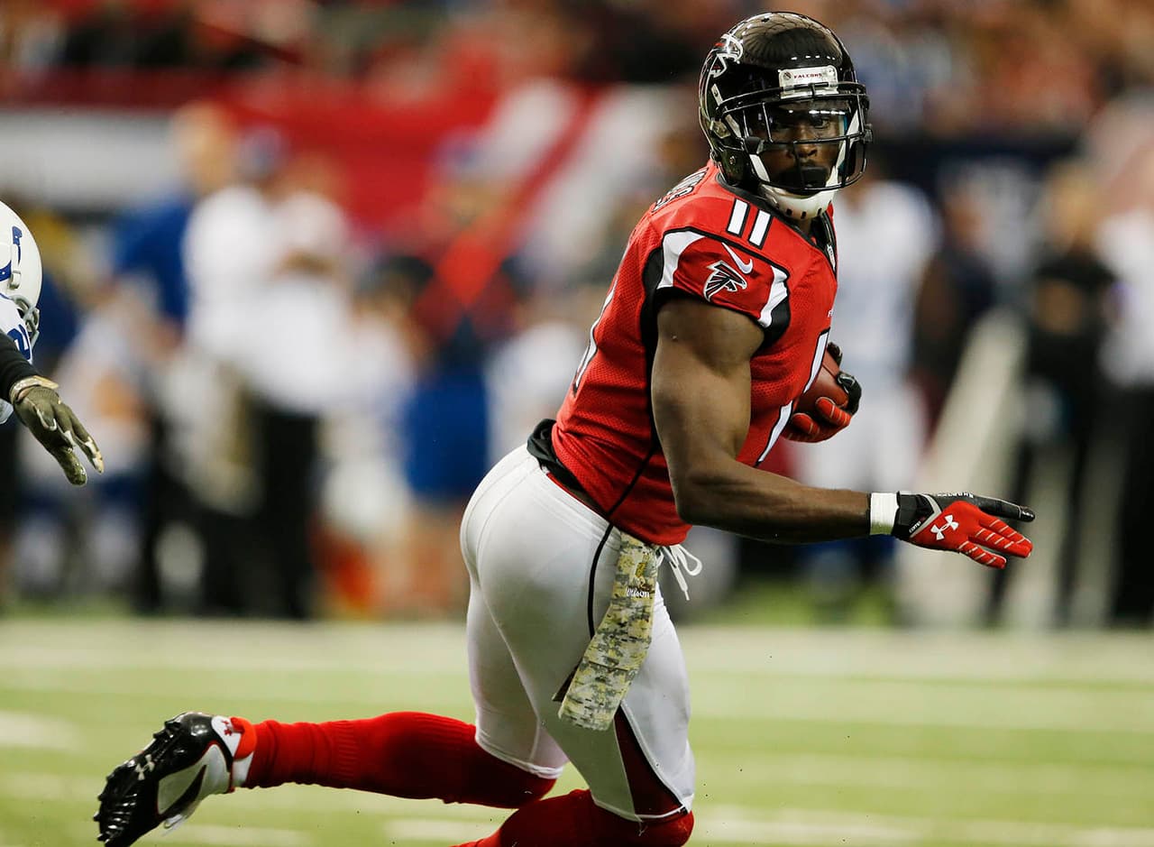 26.- Julio Jones, WR, Atlanta Falcons.- 16 puntos.