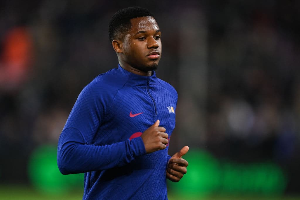 Ansu Fati, jugador del Barcelona.