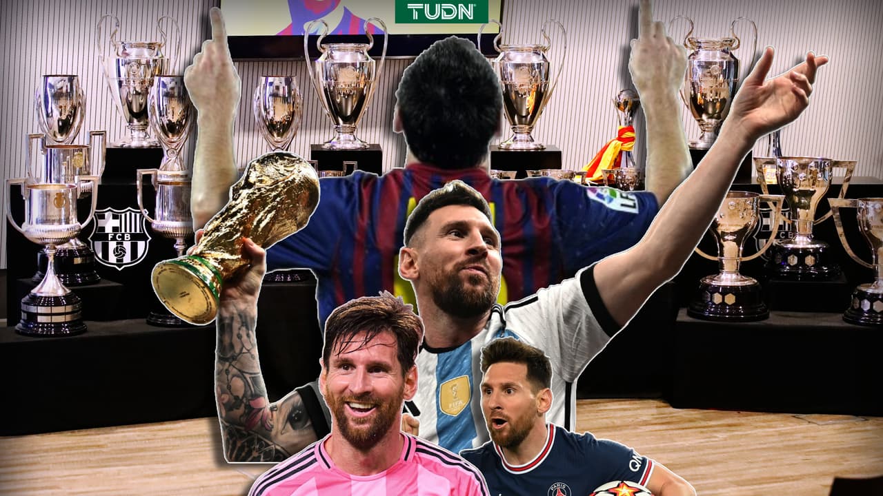 THE GOAT! TODOS los títulos de Messi en su carrera, ¿cuántos son?