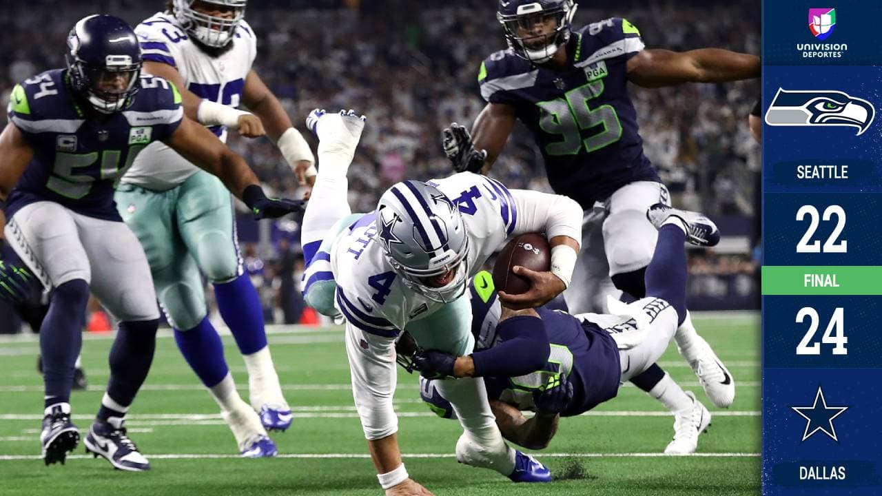 ¡Partidazo en Arlington! Elliott y Prescott le dan el pase a Dallas a la Ronda Divisional