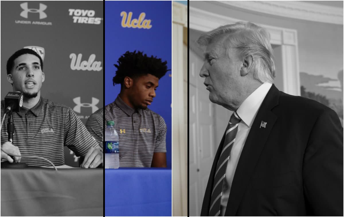 LiAngelo Ball, Cody Riley y Jalen Hill ofrecieron disculpas.