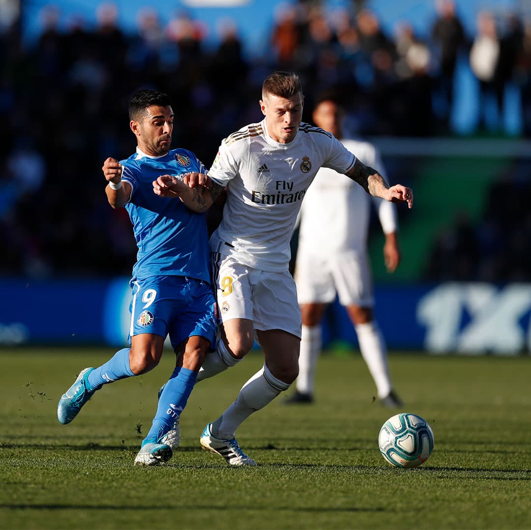 El Madrid rompe una racha de tres empates seguidos en La Liga y llega a 40 puntos.