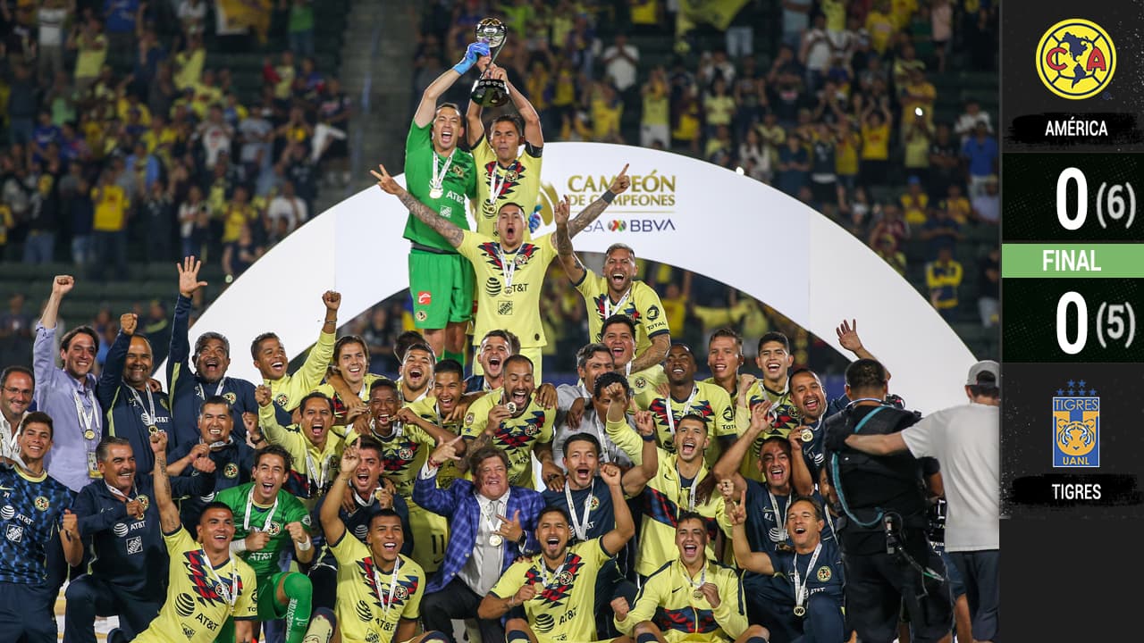 En dramática tanda de penales, América superó a Tigres y se quedó con el Campeón de Campeones