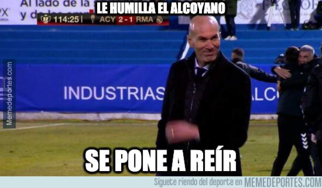 Los memes tundieron al Real Madrid por caer ante Alcoyano | Isco y Zidane protagonizan las reacciones en redes sociales tras la eliminación del cuadro merengue de la Copa del Rey.