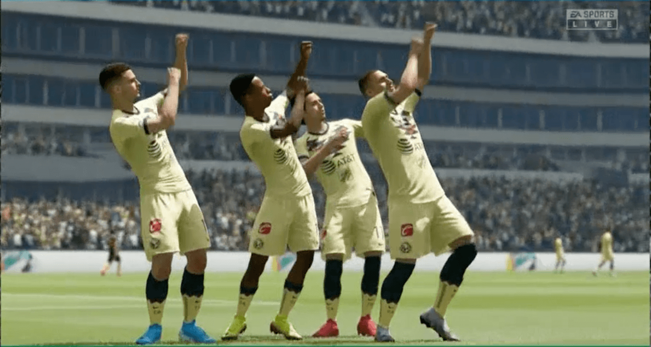 Gio dos Santos condujo al América rumbo a la victoria en el partido de ida efectuado en el Estadio Azteca donde las Águilas vapulearon 5-1 al Wolverhampton de Raúl Jiménez.