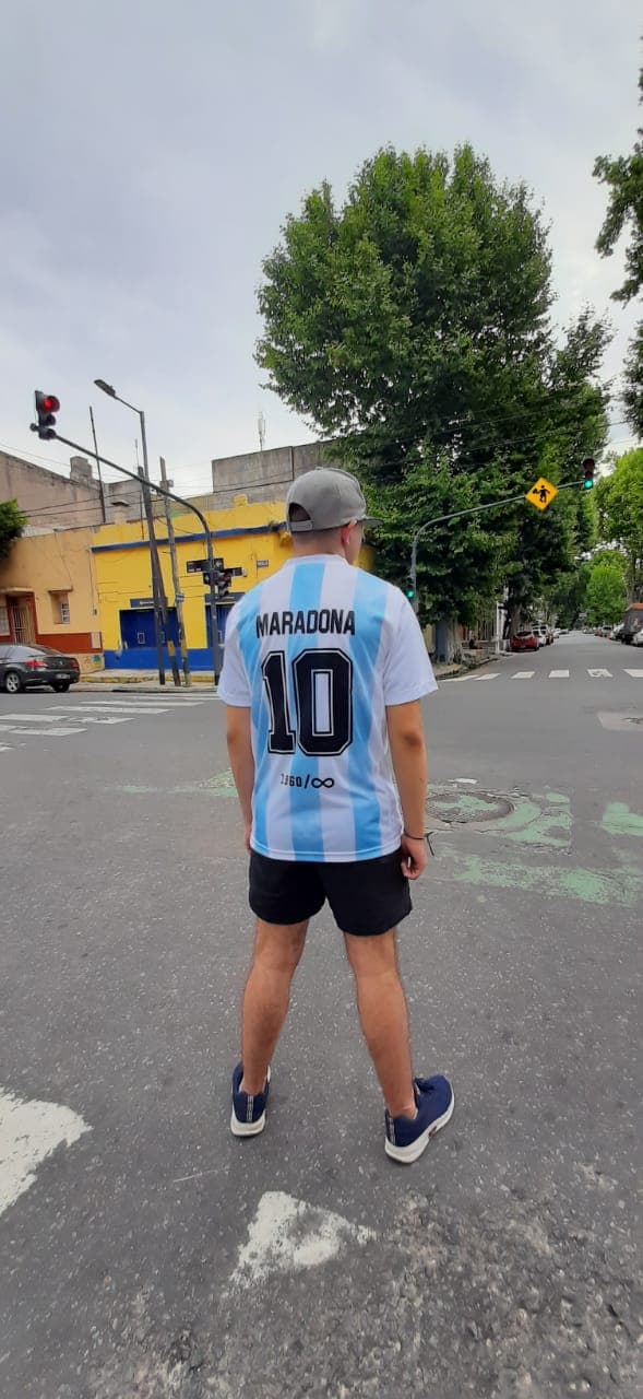Así se le rinde homenaje a Diego Armando Maradona su amado Boca.