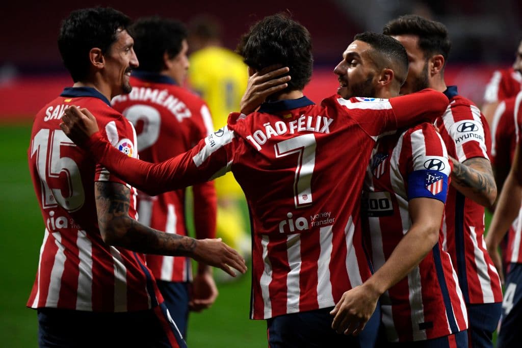 Con goles de Joao Félix, Llorente y Suárez, lo del Cholo se quedaron con los tres puntos; ‘Choco’ Lozano salió al 61’. | Joao Félix (8’, 90’) abrió y cerró la cuenta. Llorente (22’) y Suárez (51’) también marcaron. Héctor Herrera Salió al 62’.