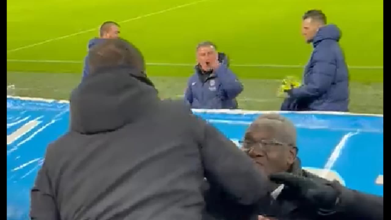 Técnico del PSG, a punto de llegar a los golpes con fans del Marsella