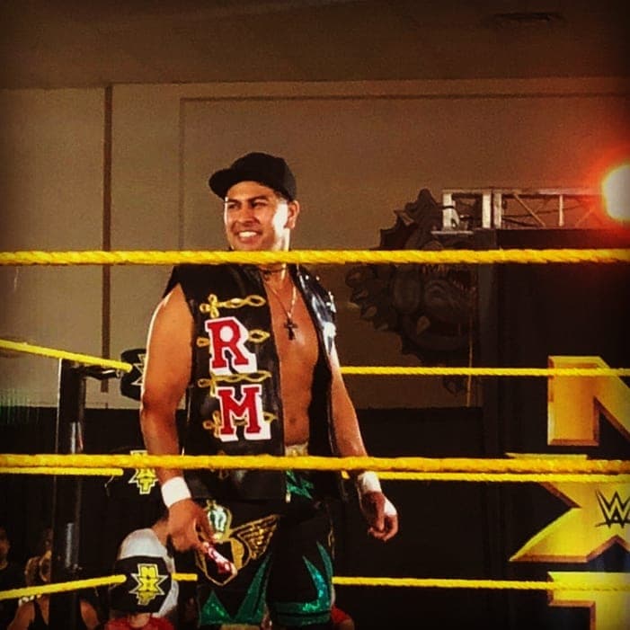 <b>Raúl Mendoza</b>: el luchador mexicano de 27 años hace parte de NXT, territorio de desarrollo de la empresa estadounidense WWE.