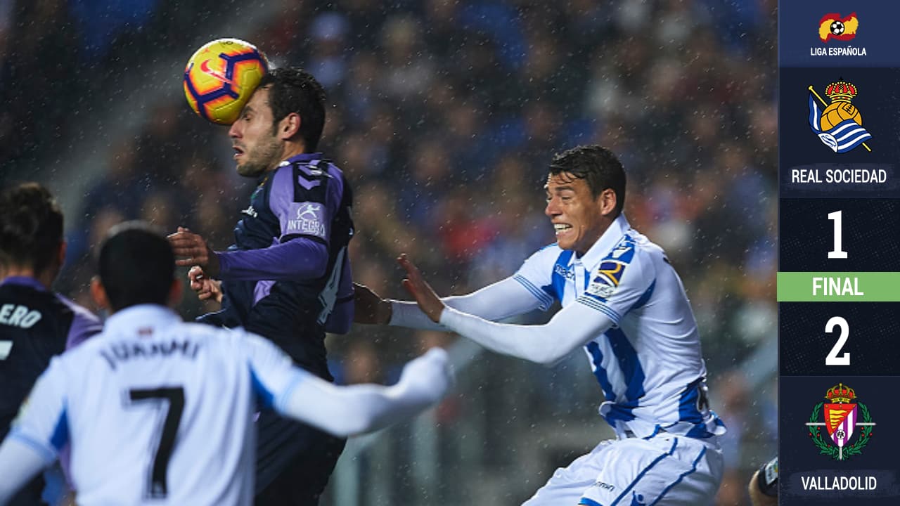 Héctor Moreno los 90 en dramática derrota de la Real Sociedad