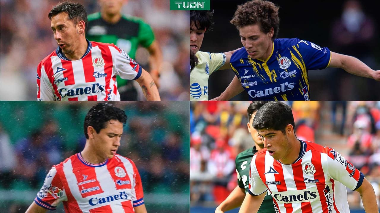 Sambueza, Juárez, Muñoz y Organista queda fuera de Atlético San Luis
