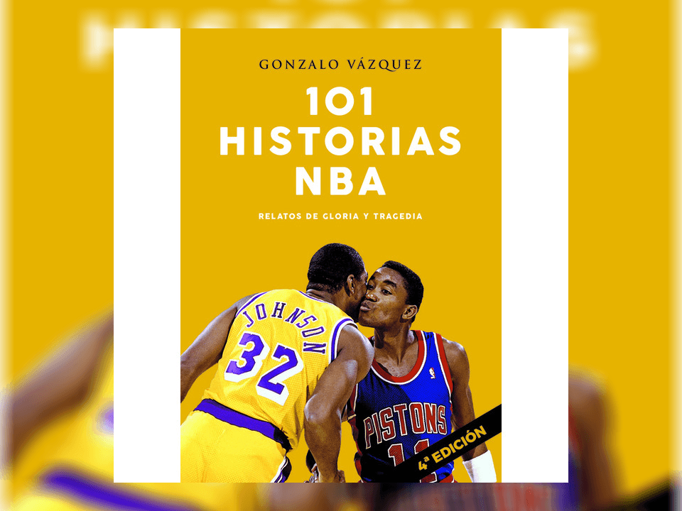 <b>101 historias de NBA</b>
<br>Autor: Gonzalo Vázquez
<br>Editorial: Ediciones JC (2013)
<br>Idioma: español