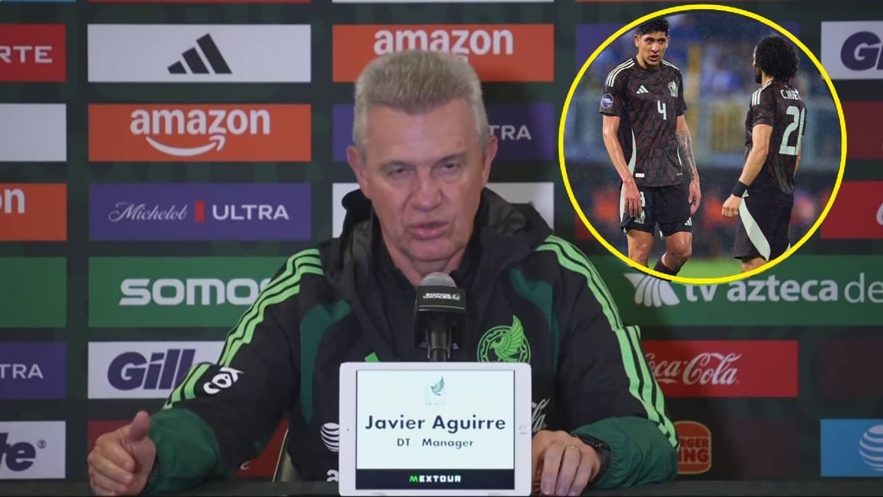 Javier Aguirre lamenta falta de minutos de Edson Álvarez y 'Chino' Huerta